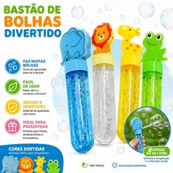 Bolha Sabão Bolinha Festa Lembrancinha Infantil Prenda Bolha De Sabão Brinquedo Bastão Modelo Circulo Bacia Divertido