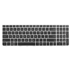 Teclado para Notebook compatível com Hp Part Number 638179-251 Inglês Internacional - US