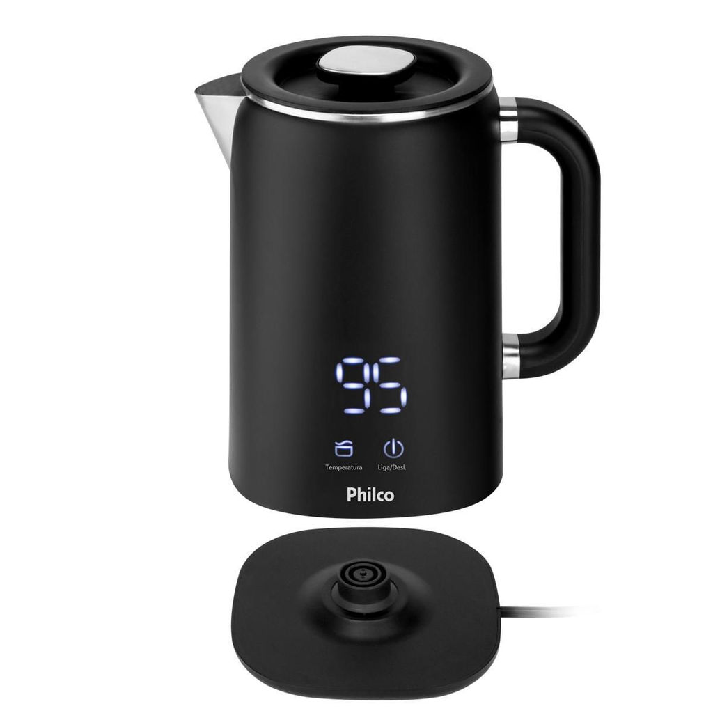 Chaleira Elétrica Philco 1,8L Painel Digital PCH18B — imagem 2 de 2