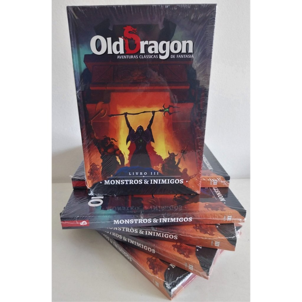 Old Dragon 2 - Monstros & Inimigos - Livro III - Livro de RPG/Buró