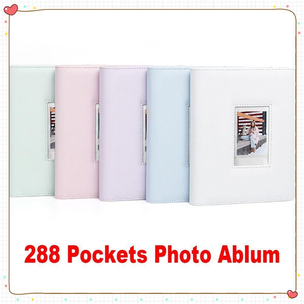 Armazenamento De Fotos De 3 Polegadas , 288 Bolsos Selos Álbum Câmera Instantânea , Para…