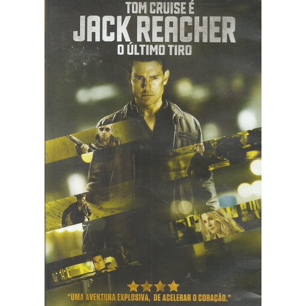 Dvd - Jack Reacher O Último Tiro - Tom Cruise - Lacrado