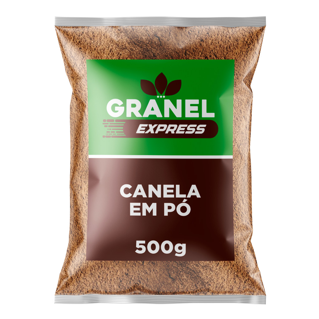 Canela em Pó Pura 500g - Granel Express