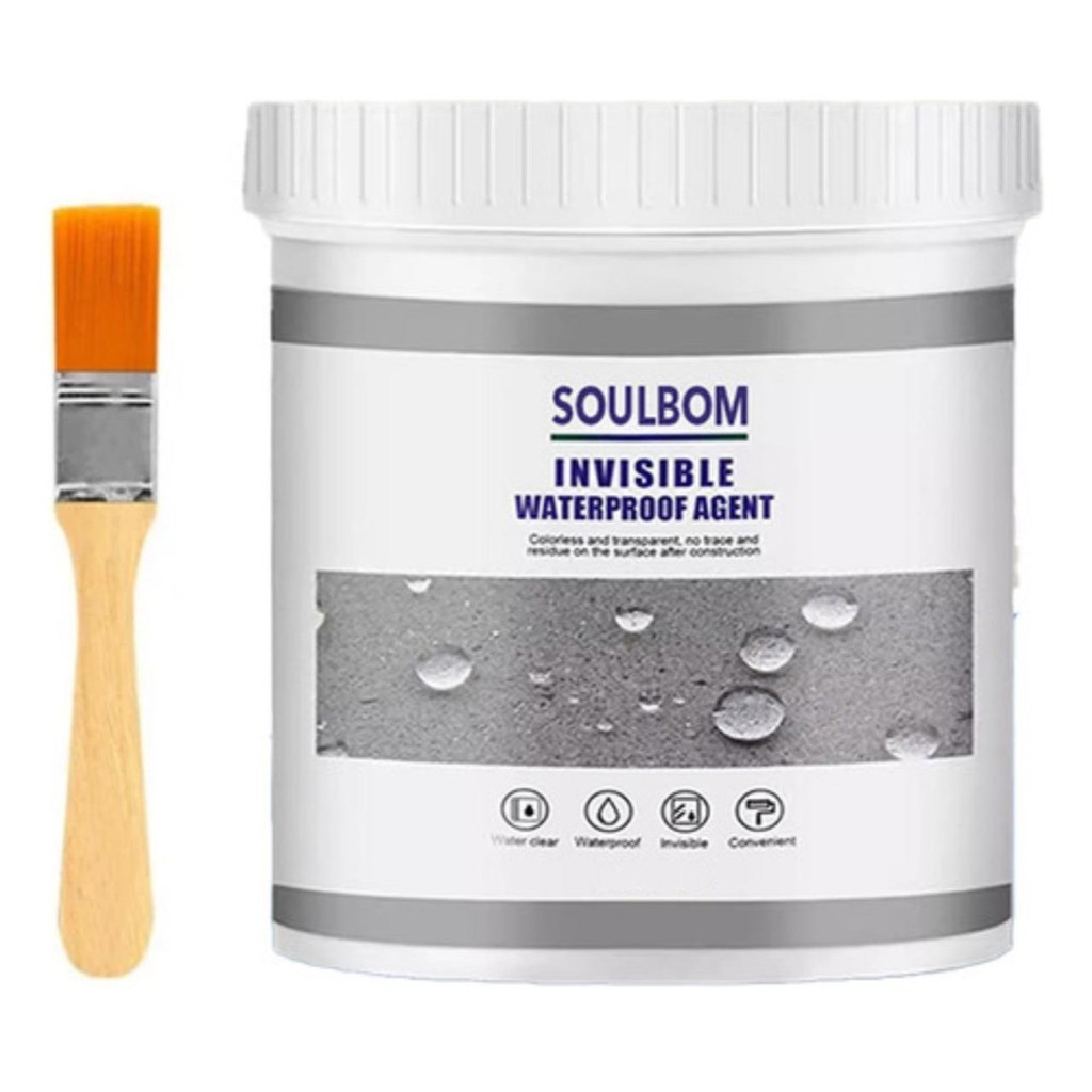 Impermeabilizante P Infiltrações Invisível Transparente 100G em Oferta na Shopee