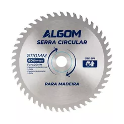 Disco de Serra Circular Widea para Madeira Algom