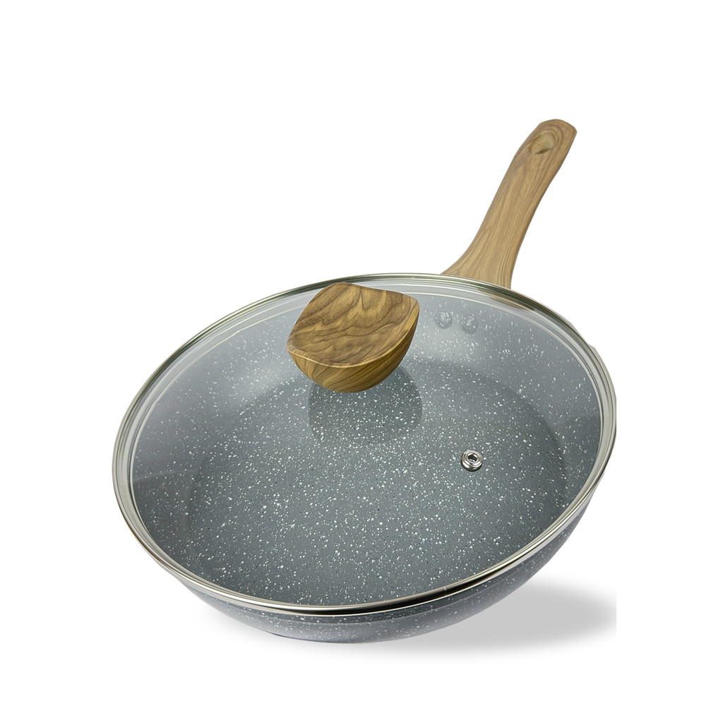 Frigideira de Cerâmica com Tampa 28cm - Comprar com Melhor Preço em Utensílios de Cozinha