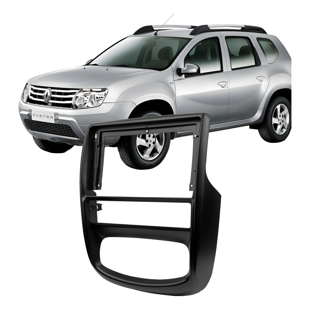 Moldura Central Multimidia 9'' Renault Duster 2012