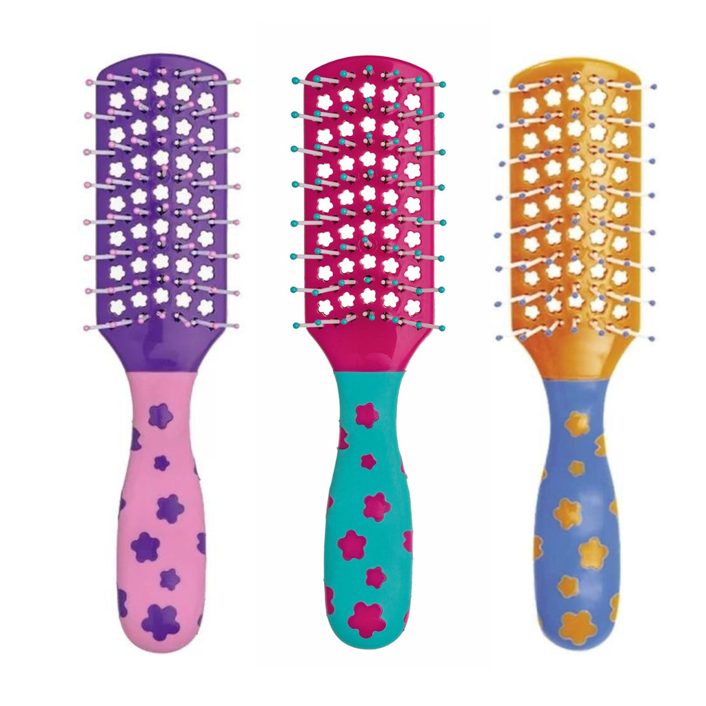 Escova De Cabelo Kids Ventilada Ricca 278 em Oferta na Shopee