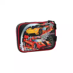 Estojo Escolar Menino Estampa Carros de Corrida 0734373