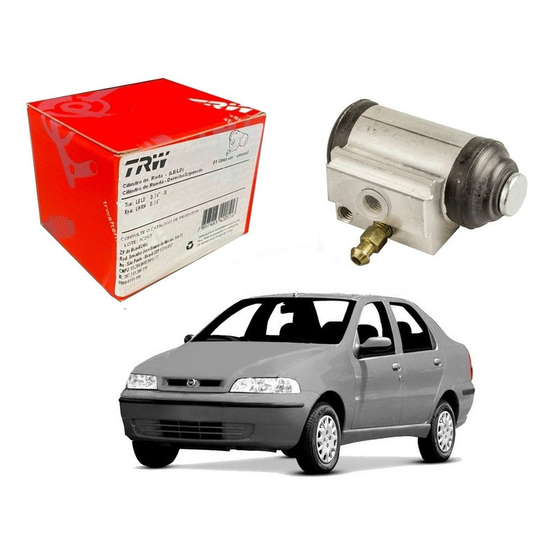 Cilindro Freio Trw Siena 1.0 1.3 2001 A 2004 em Oferta na Shopee