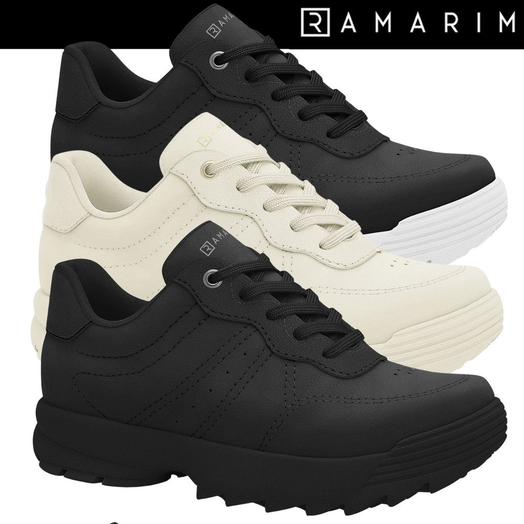 Tênis Ramarim Feminino Casual Plataforma Leveza Conforto em Oferta na Shopee