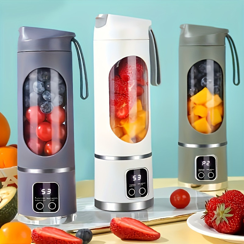 Mini Liquidificador Portátil Shake Take Juice Cup 8 Lâminas Recarregável