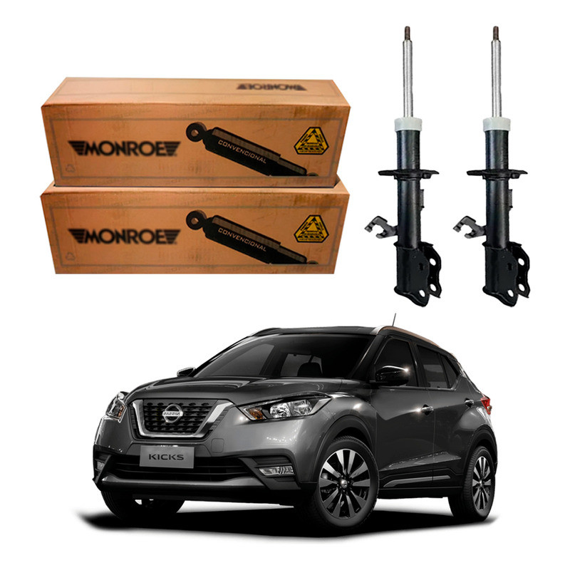 Par Amortecedor Dianteiro Kicks 1.6 2016 A 2020 em Oferta na Shopee