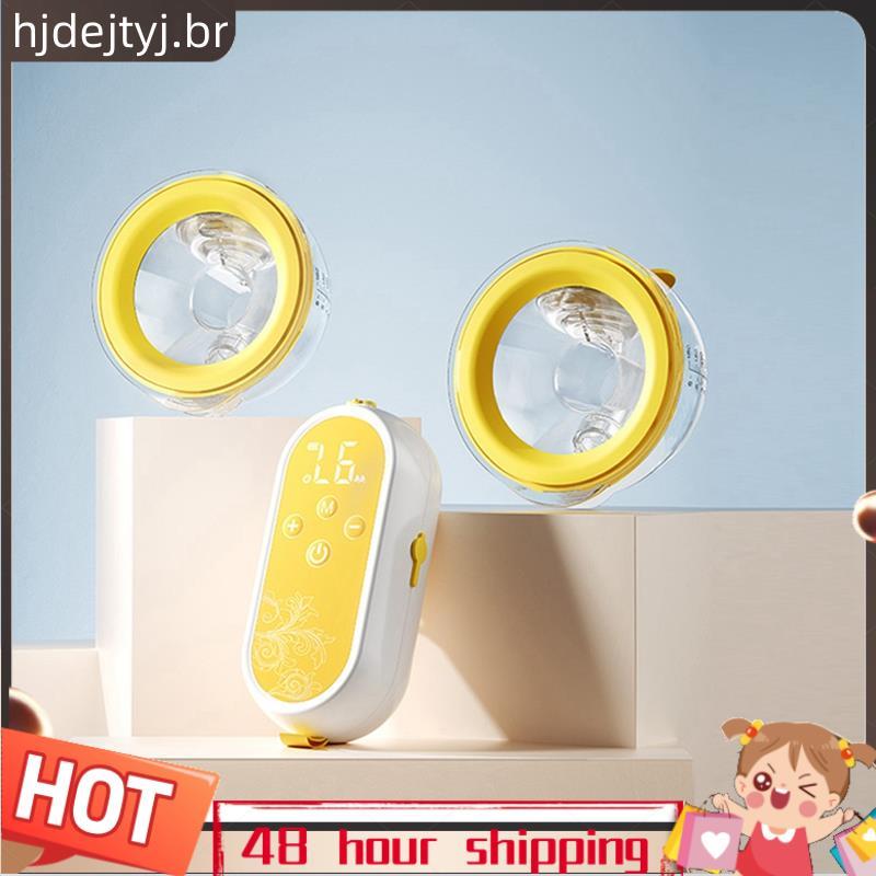 Bomba Tira Leite Elétrica Sem Fio Integrada Bilateral Bombeamento De Materno Massagem Mãos-Livres Totalmente Automática