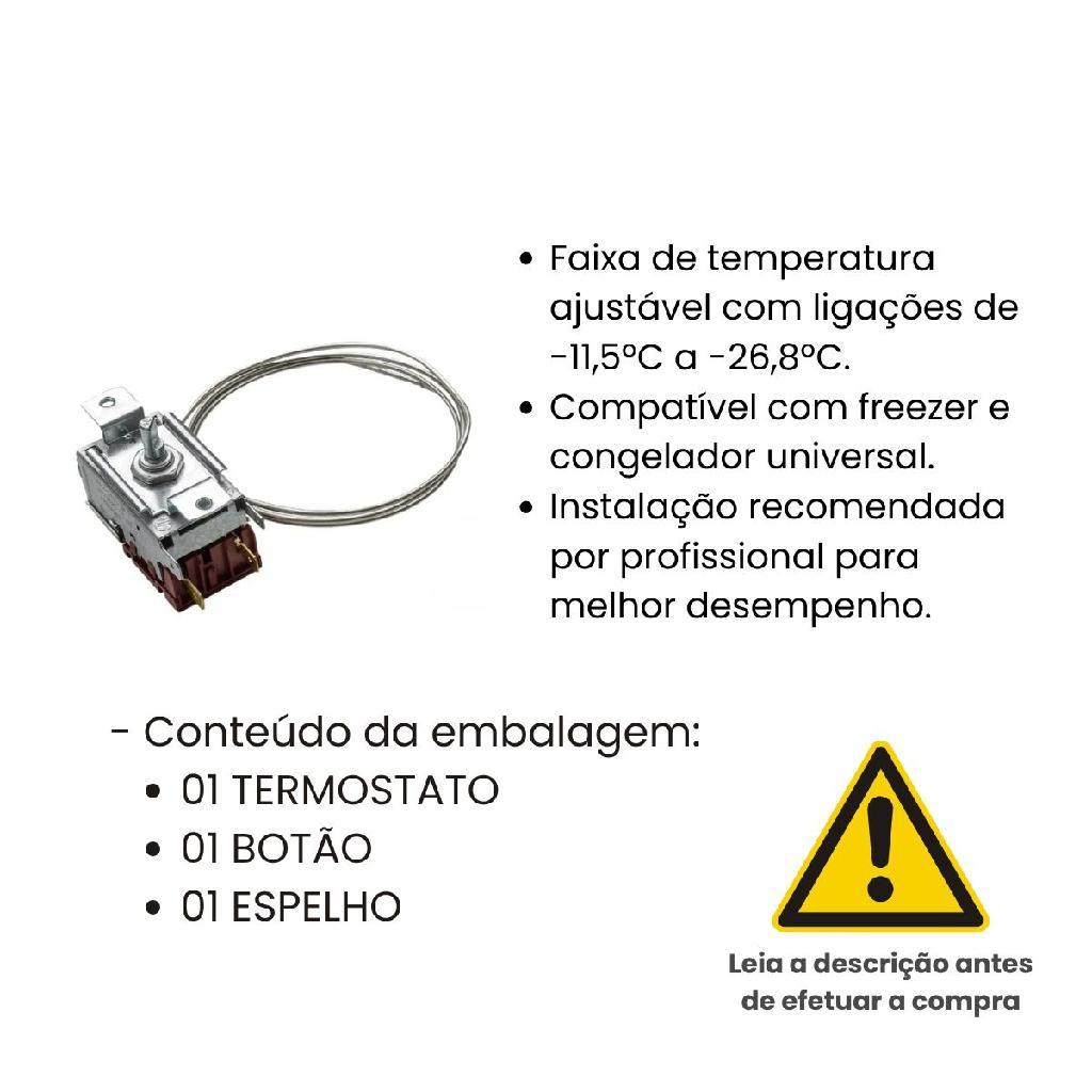 Termostato Refrigeração Rc53600-2 Freezer Vertical Standar — imagem 2 de 2