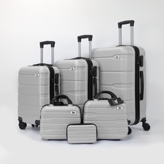 Kit 6 Malas / Frasqueiras De Viagem Bordo E Despacho - M1 em Oferta na Shopee