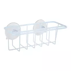 Suporte de Pia para Esponja Branco