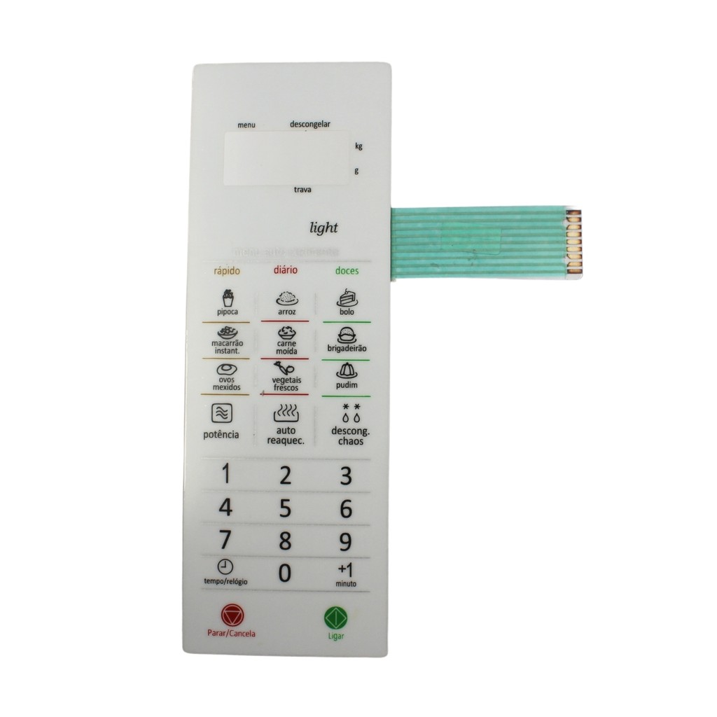 Membrana Painel Microondas Panasonic Nnst369 - 4074