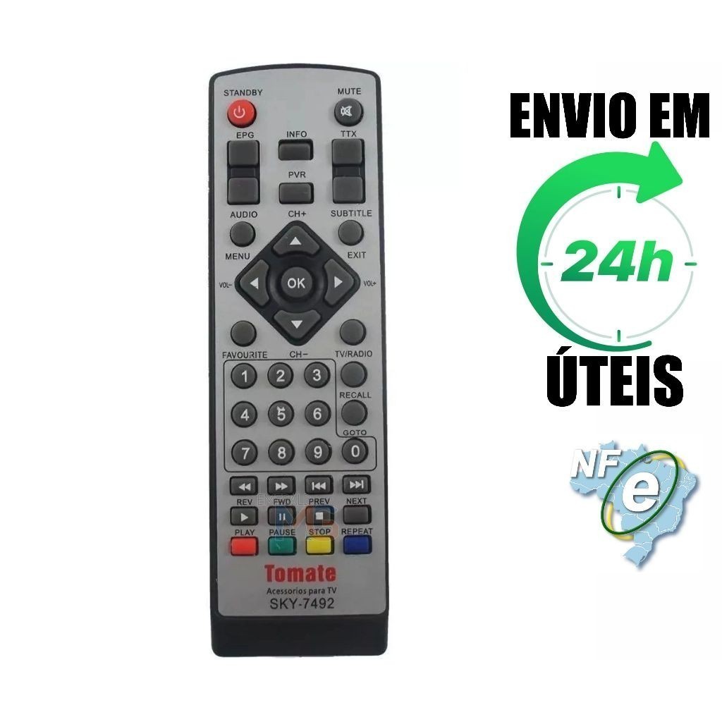 Controle Remoto Universal Para Conversor Digital Mcd-888