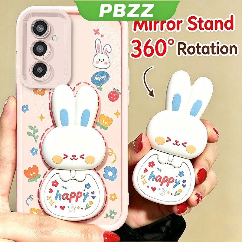 Capinha samsung a24 4g a34 a54 A27 a25 a55 a36 A37 A57 5g normal capa Suporte de coelho feminino JTXCETZJ1