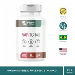 Varitchau Para Varizes Dores Inchaços Melhora Vascular das Pernas 60 Cápsulas
