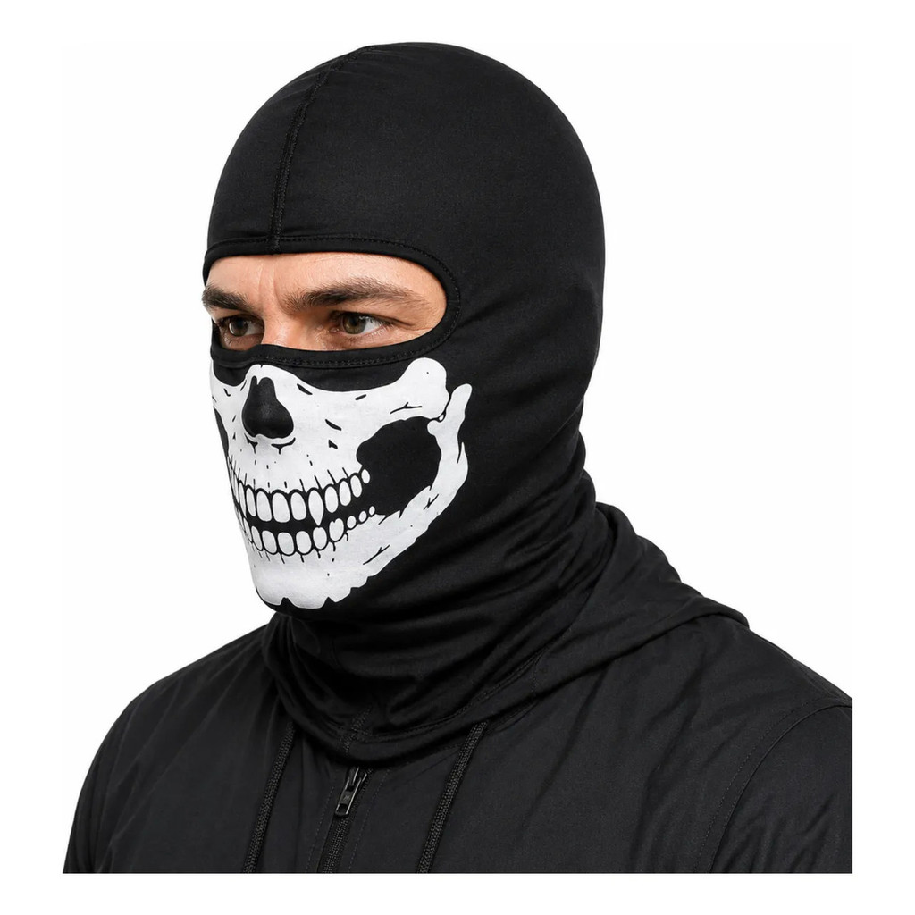 Touca Ninja Toca Balaclava Chavier Caveira