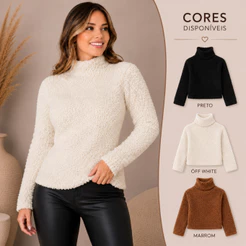 Sherpas Cacharrel Teddy Casaco de frio Blusa De Pelinho Inverno Elegante