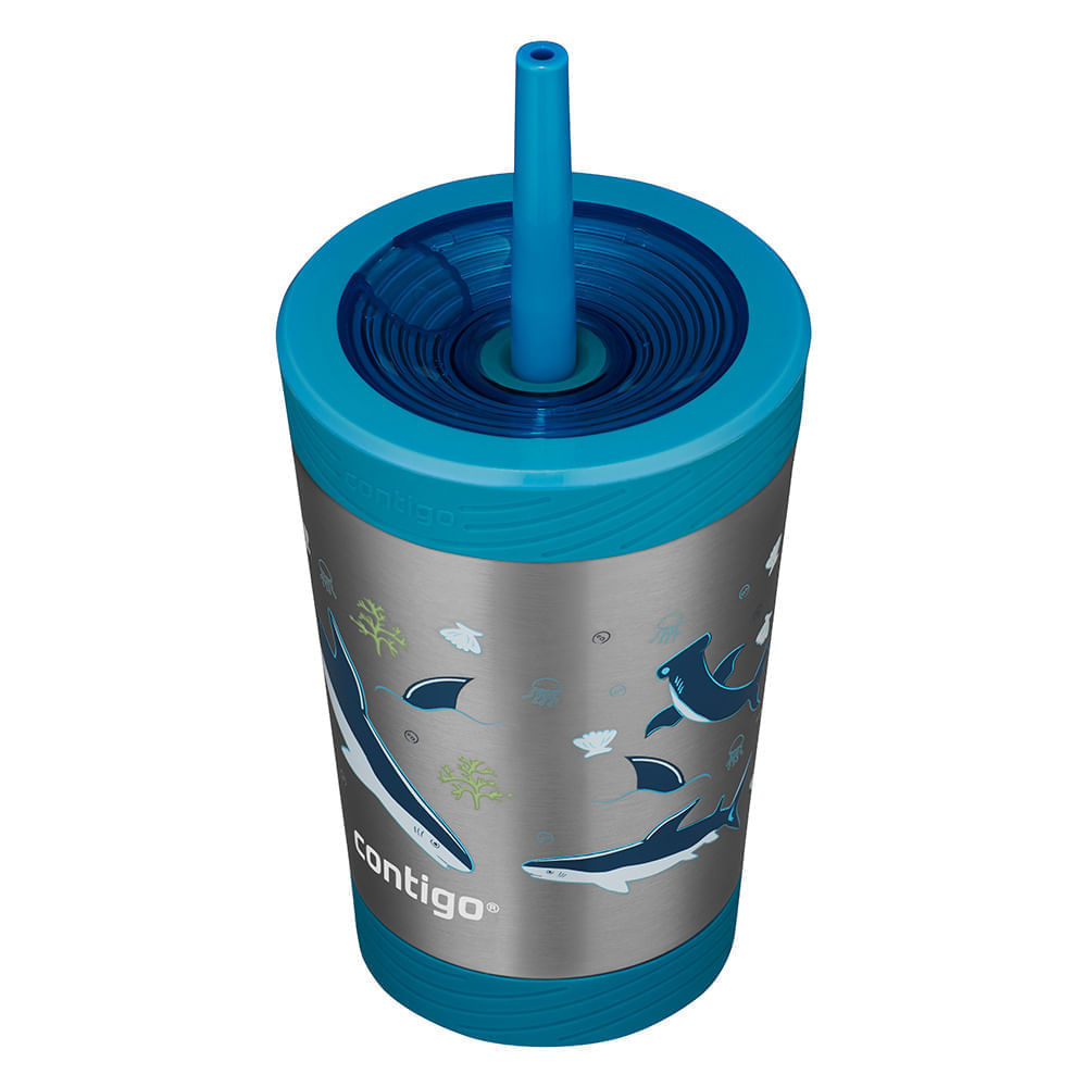 Copo Térmico THERMALOCK® Kids Tubarão Contigo | 384ml