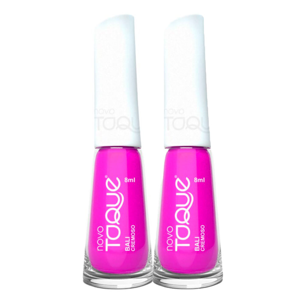 Kit 2 Esmalte Novo Toque Bali Cremoso 8ml