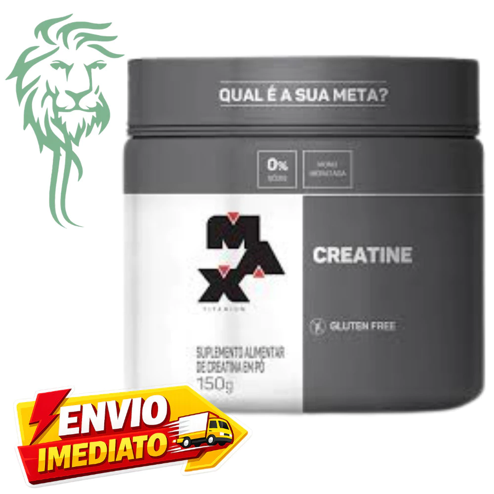 Creatina Max Titanium Pura Monohidratada 150g (Sem Gluten) — imagem 1