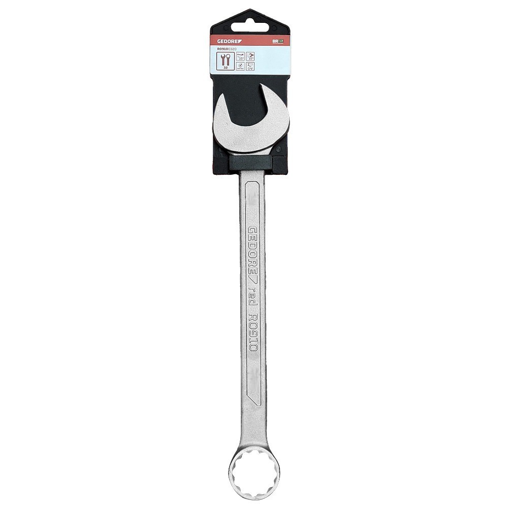 Chave combinada 16 mm aço cromo vanádio R09100160 - Gedore Red