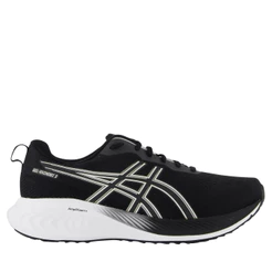 Tênis Asics Gel Shinobi 3 Preto Branco Masculino Corrida Caminhada AmpliFoam Original