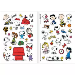 Caderno de atividades Cenário Mágico Snoopy com 8 folhas 406872 Tilibra
