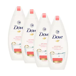 Kit 4 Sabonete Líquido Dove Anti-stress Água Micelar 250ml