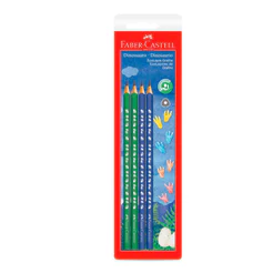 Lápis preto Dinossauro SM/935DINO\210521 com 4 unidades Faber-Castell
