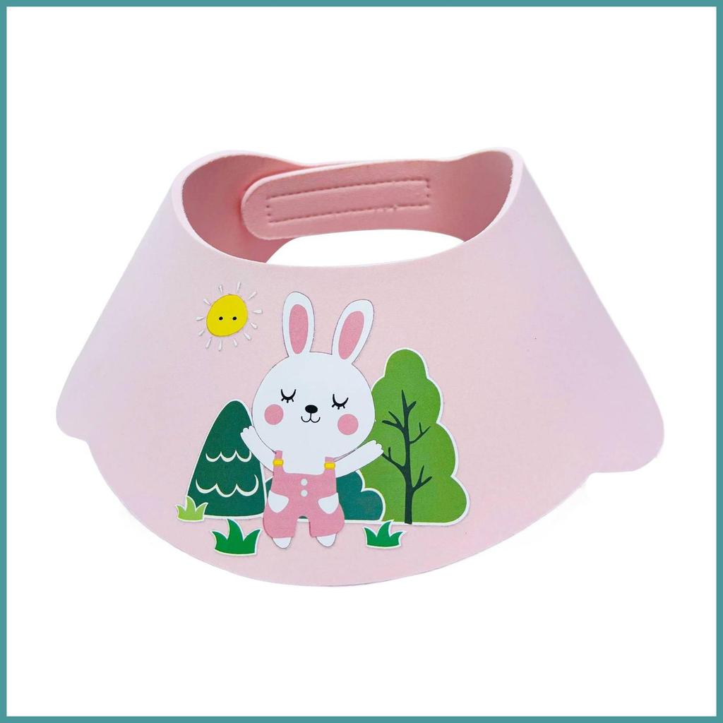 Escudo De Lavagem De Cabelo Do Bebê À Prova Dwaterproof Água Ajustável Protetor De Orelha De Olho Sem Lágrimas Crianças 