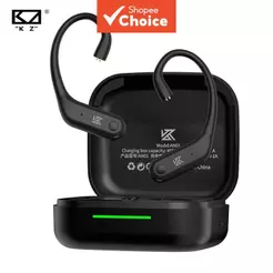 KZ AN01 Fones De Ouvido Sem Fio Bluetooth 5.4 Ganchos Cabo ANC C-Pin LDAC HD Decodificação De Áudio Musicais