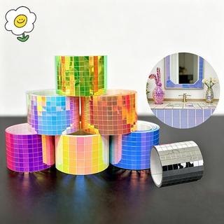 maoting } 4 Peças 100cm Espelho De Vidro Mosaico Stiers Autoadesivos Decalques De Parede DIY Para Decoração De Área De V