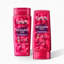 Kit Shampoo e Condicionador Resgata Fios - Dabelle Hair