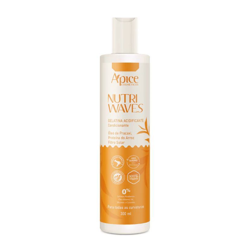 Gelatina Acidificante e Condicionante NutriWaves Ápice 300ml