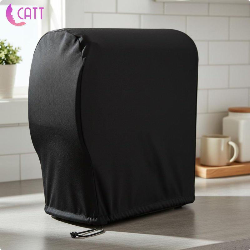 [Dadada2] Capa Para Máquina De Café Com Cordão Nylon Proteção Contra Poeira Eletrodomésticos Dobrável Armazenamento De M