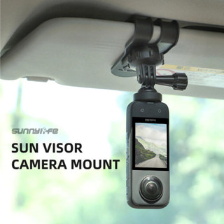 Suporte para Visor Solar de Carro Sunnylife para Pocket 4/3/2/Nano/360/Insta360 Series/Action Series/GoPro
