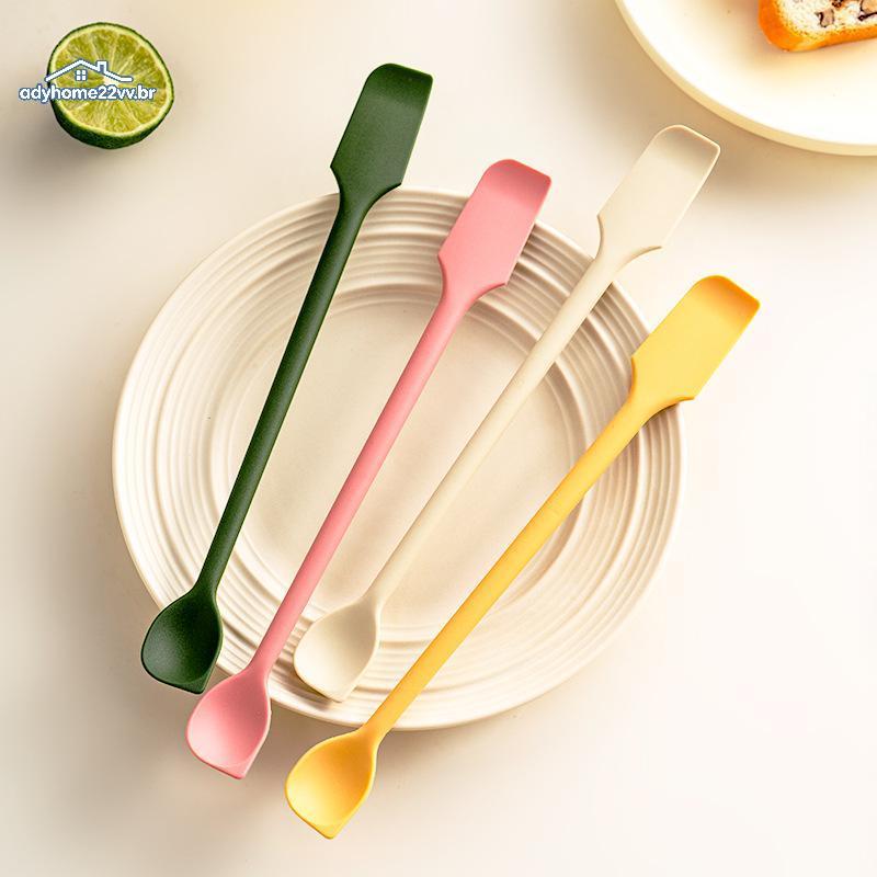 Colher Pequena De Silicone adyhome22vv , Utensílio De Cozinha Antiaderente Resistente Ao Calor br