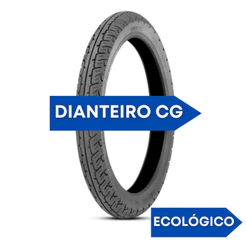 PNEU DIANTEIRO CG 125 TITAN 150 FAN 160 YBR MOTO 2 75 18