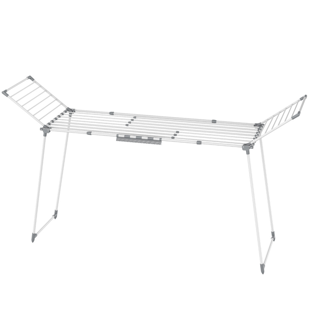 Varal de Chão King Extensível em Aço 2,23m Branco Bel