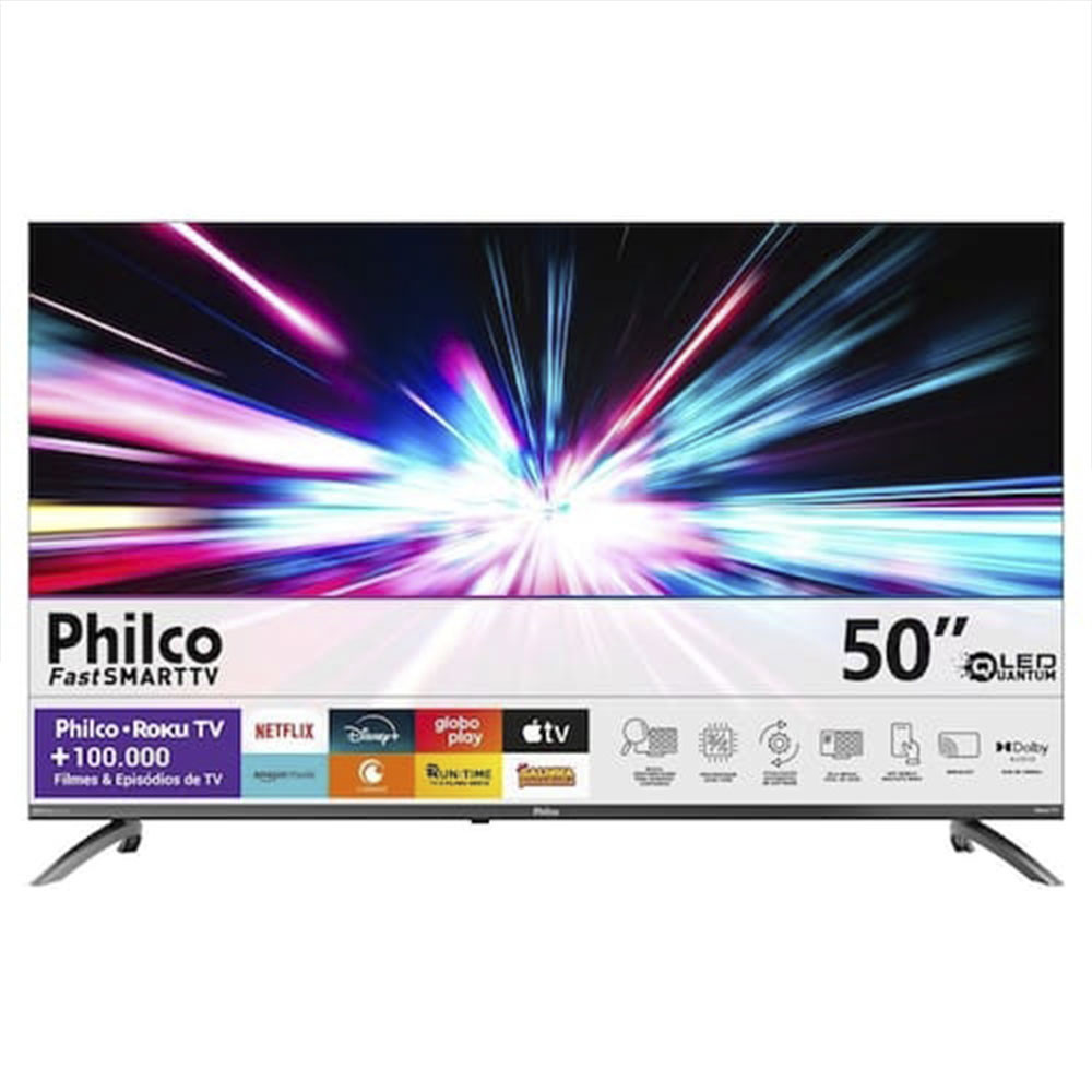 Smart TV 50” Philco P50CRB 4K LED: Vale a Pena Comprar a Roku TV com HDR10?