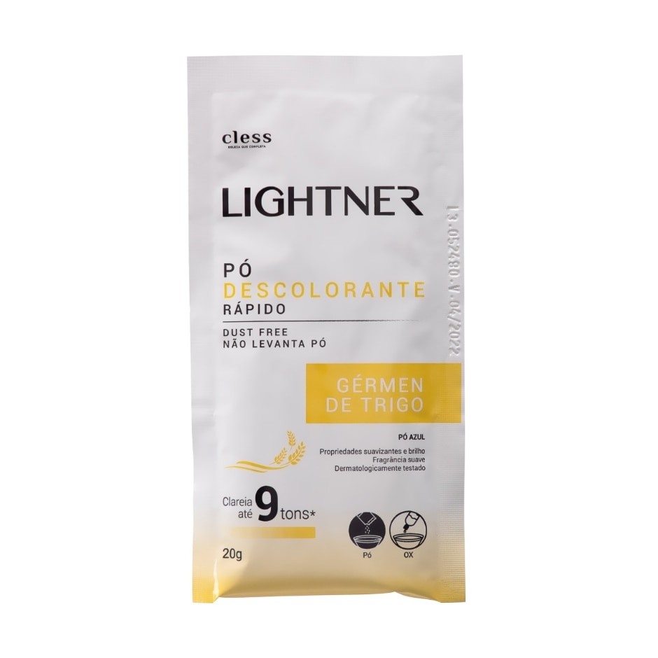 Descolorante Rápido Lightner Gérmen Trigo 20g