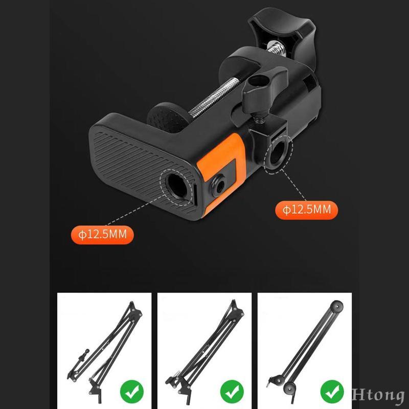 [Htong] Suporte Para Montagem Em Mesa Fácil Instalação Braço Estável Braçadeira Clipe C De