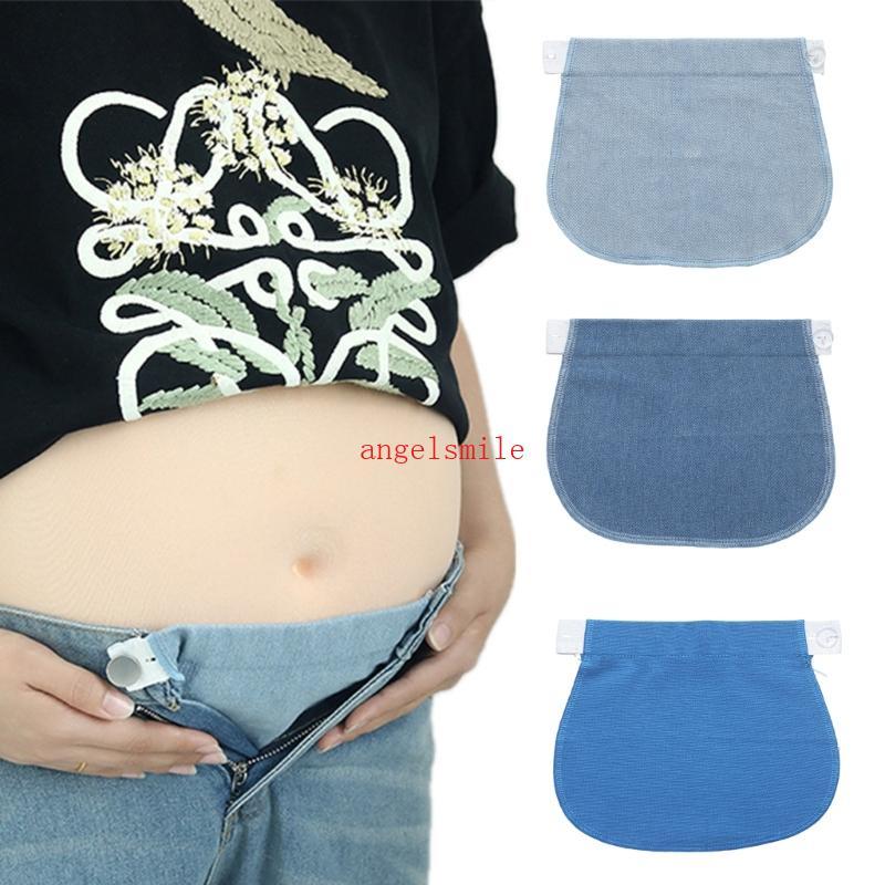 Melhor Extensor Cintura Elástica Para Maternidade, Botão Ajustador Tecido Ajustável