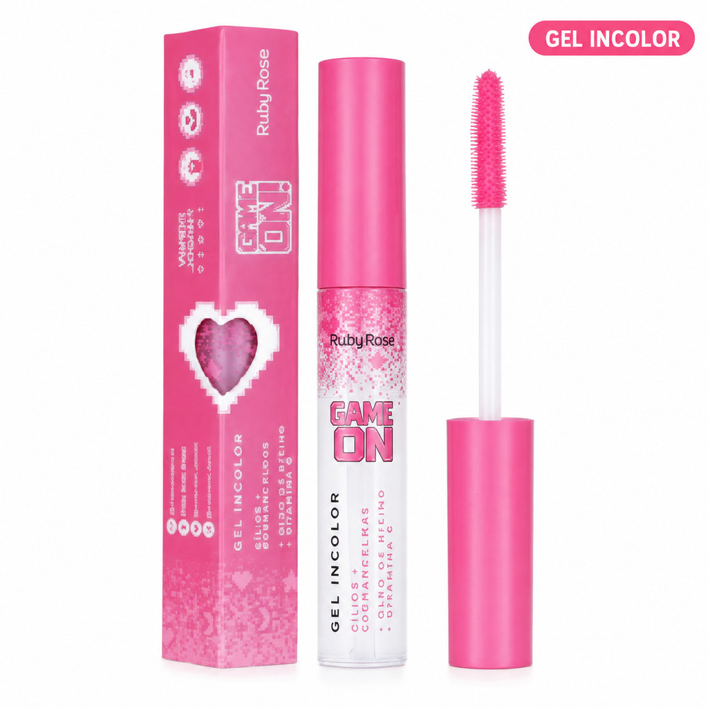 GEL INCOLOR CÍLIOS Ruby Rose + SOBRANCELHAS Jogo em Ruby Rose rímel Hb509 Hot Sale